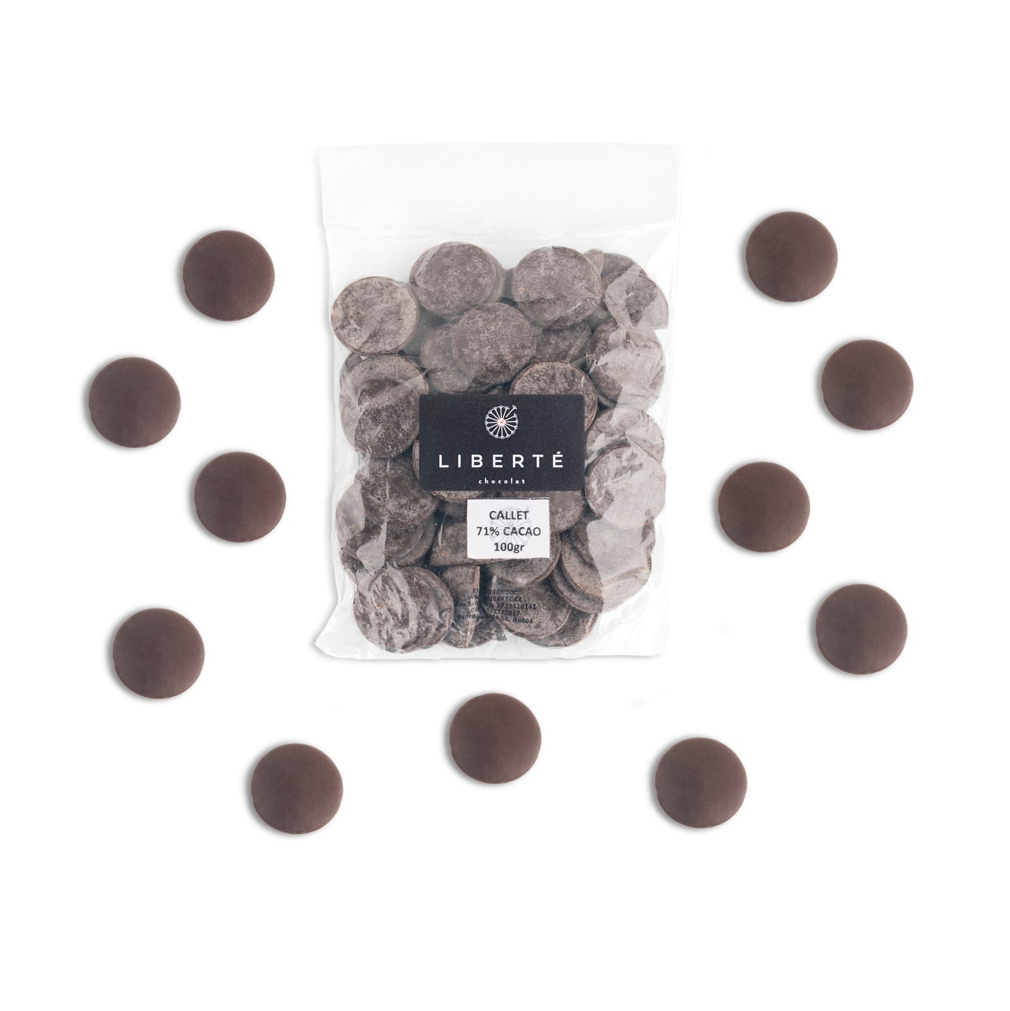 Chocolate Granel Amargo 71% Cacao 100 g