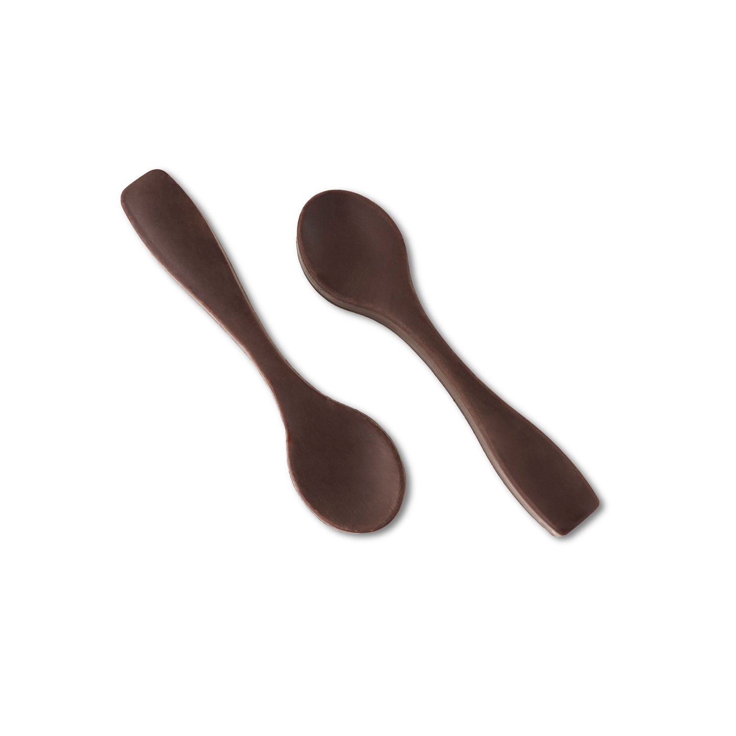 Cucharitas de chocolate semi amargo 55% cacao Pack 4 unidades