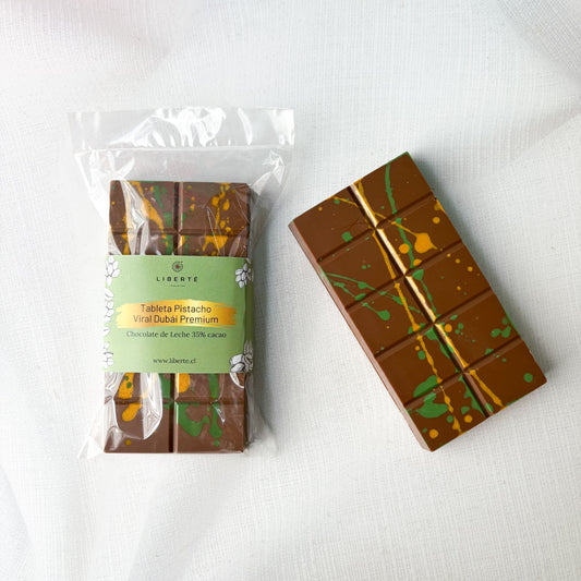 Tableta Viral de Dubái Leche - Pistacho Habibi