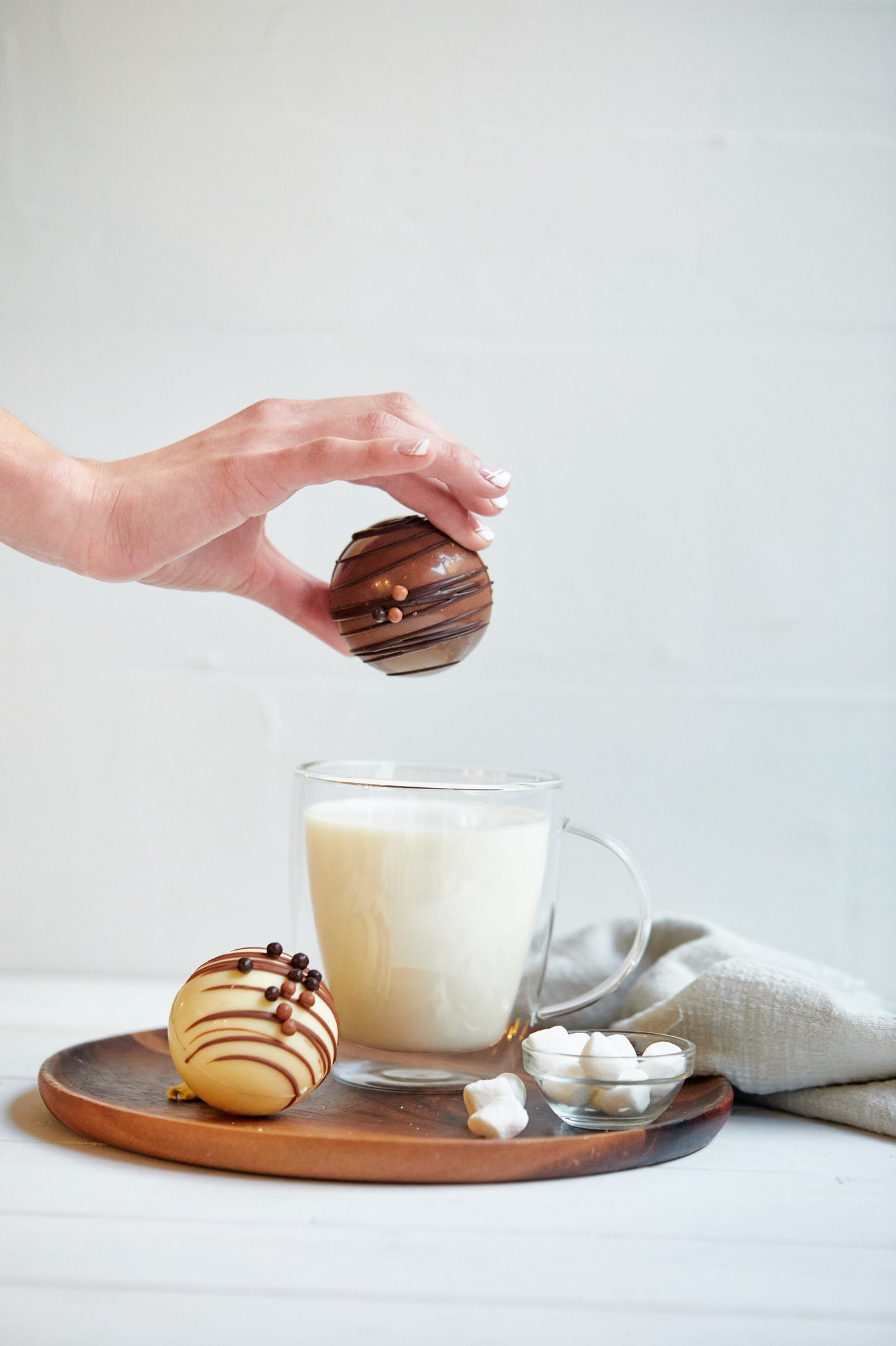 Bomba de Chocolate Blanco
