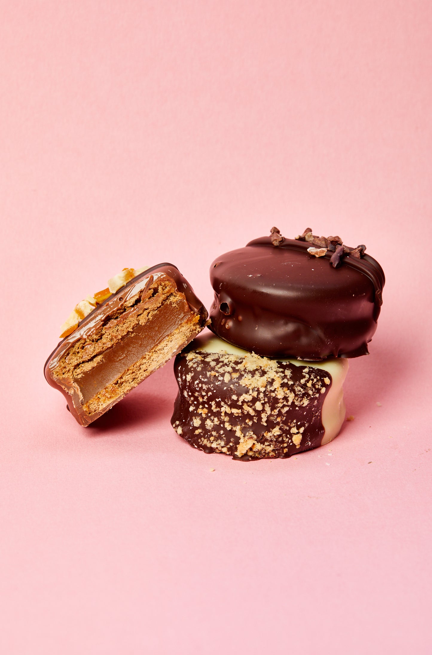 Alfajor De Manjar En Chocolate Blanco