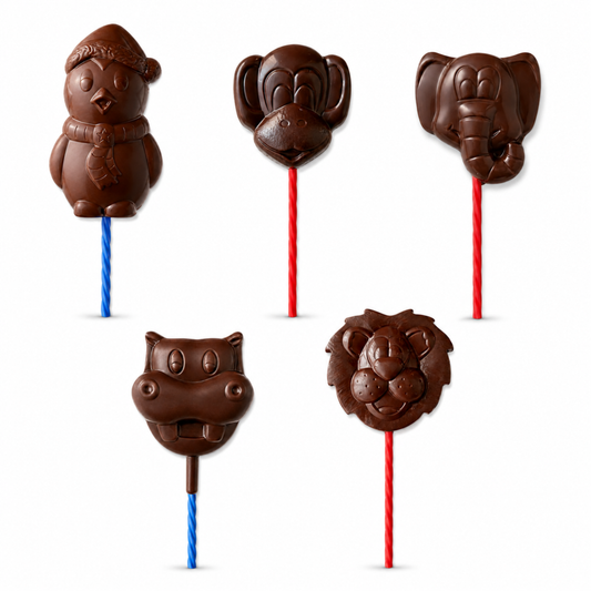 Paleta de Chocolate Semiamargo Sin Azúcar
