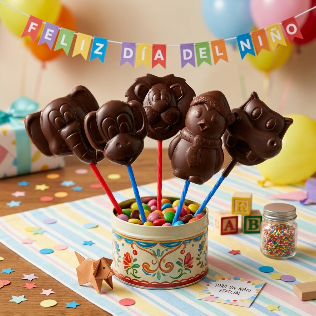 Paleta de Chocolate Semiamargo Sin Azúcar