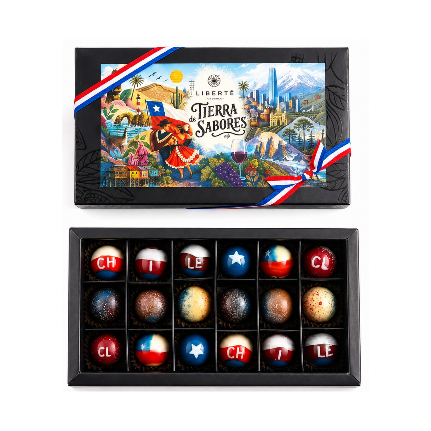 Tierra de Sabores · Caja de 18 Bombones