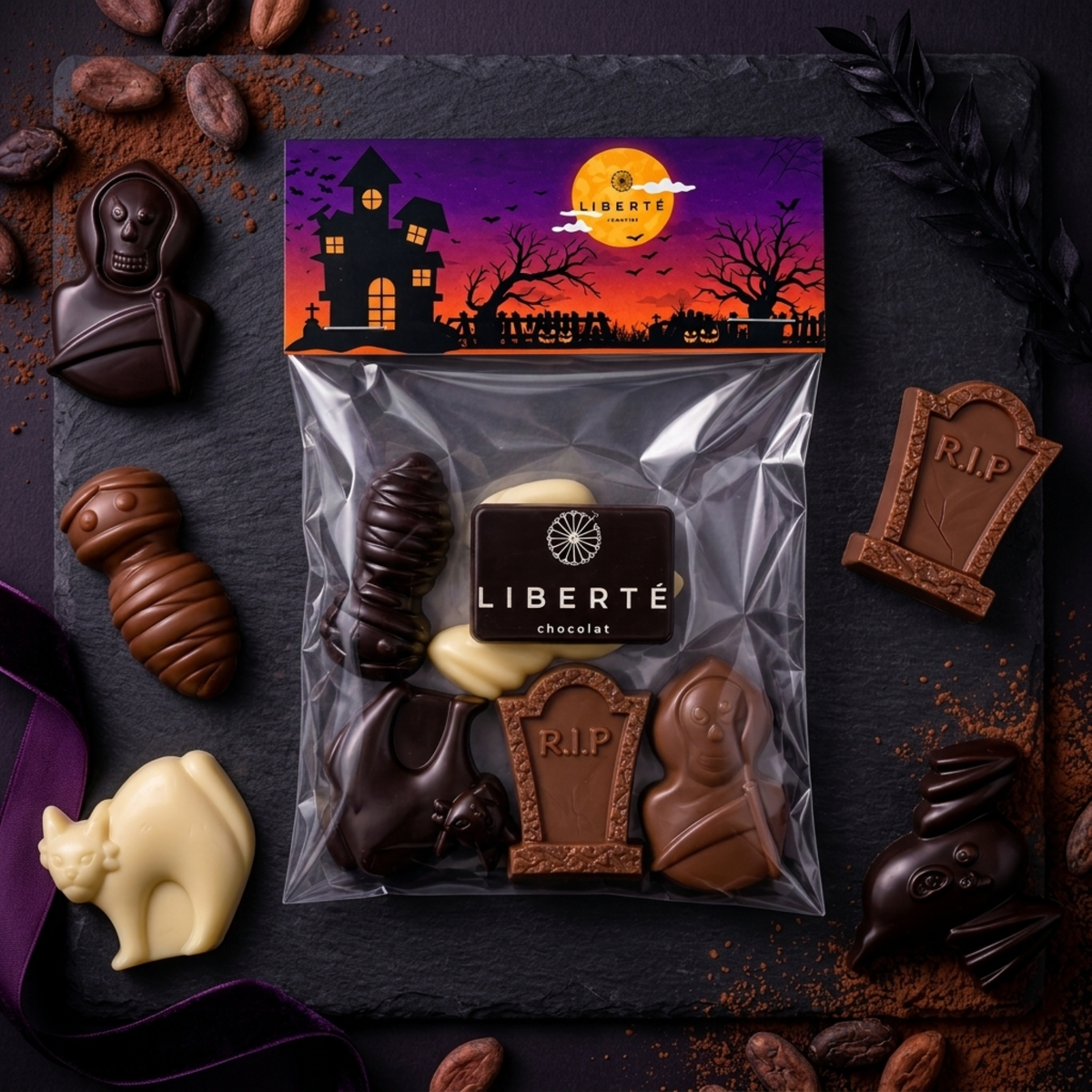 Bolsita Chocolates Halloween - 5 unidades