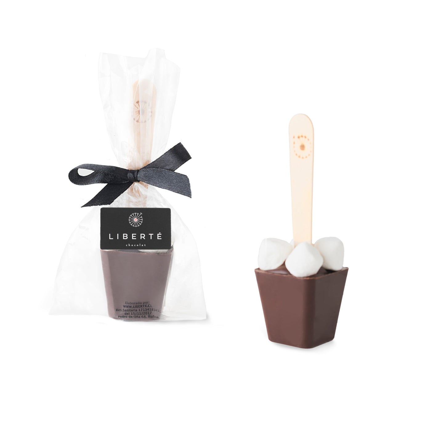 Submarino Bloque Semi Amargo Con Marshmallows