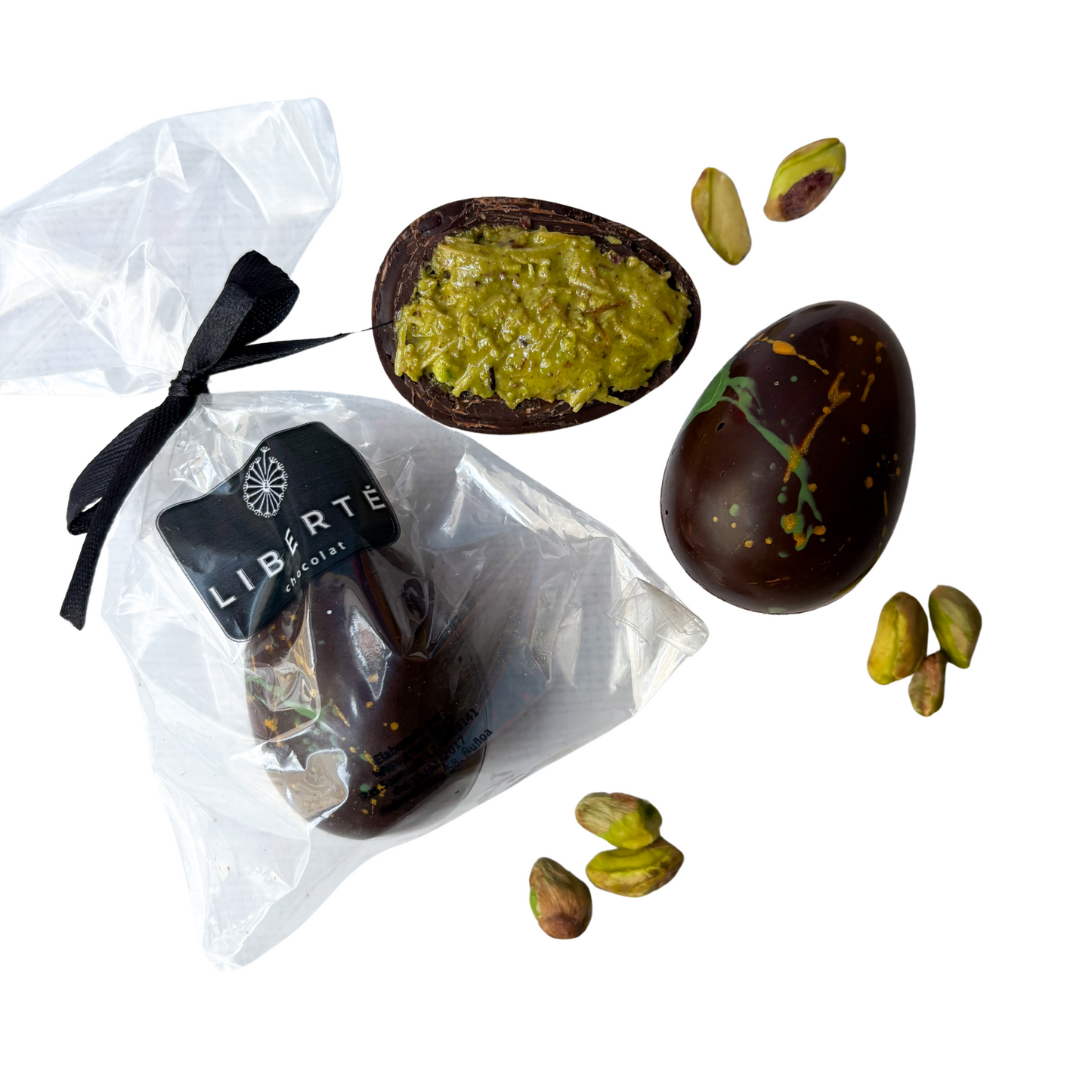 Huevito De Pascua Relleno De Pistacho Viral de Dubái
