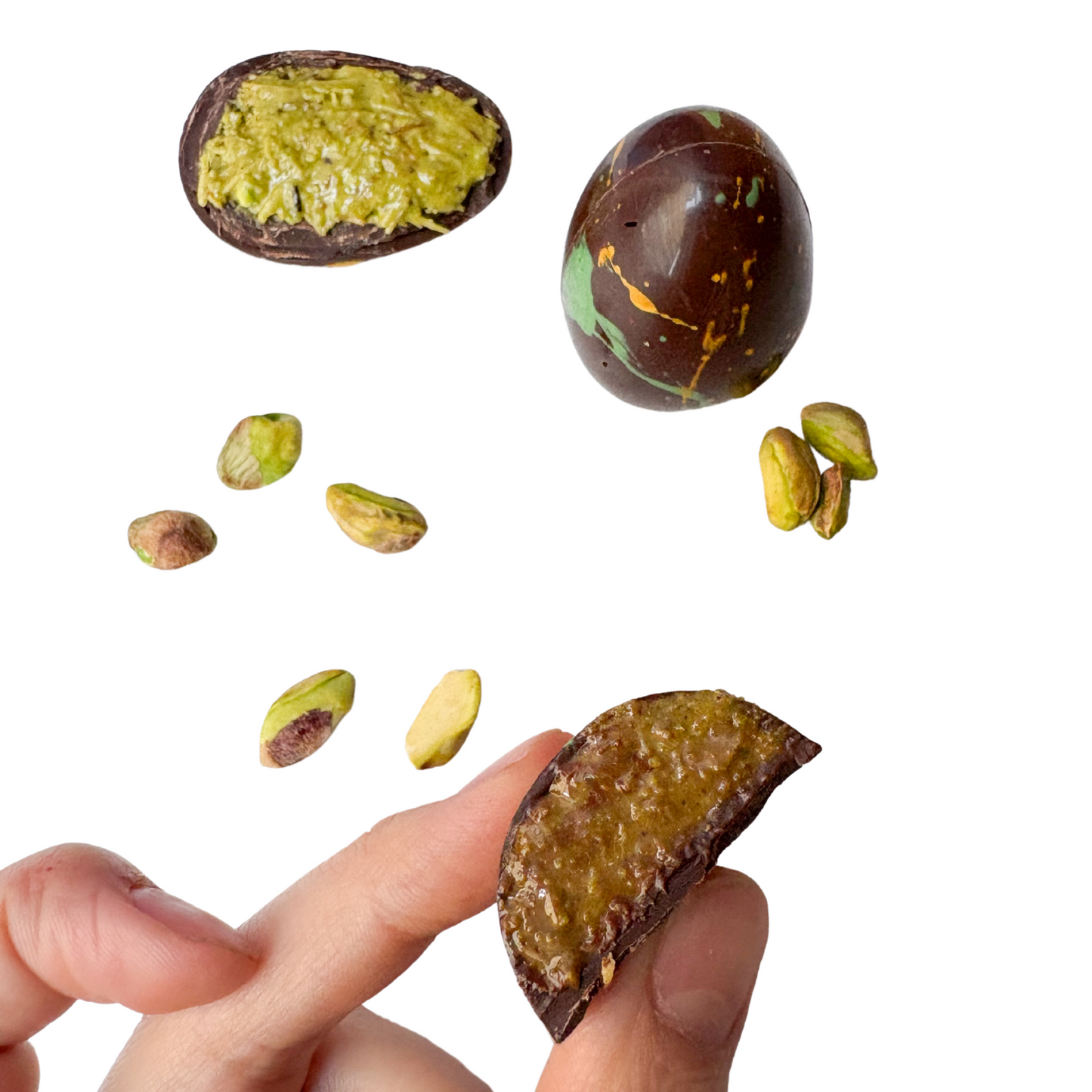 Huevito De Pascua Relleno De Pistacho Viral de Dubái