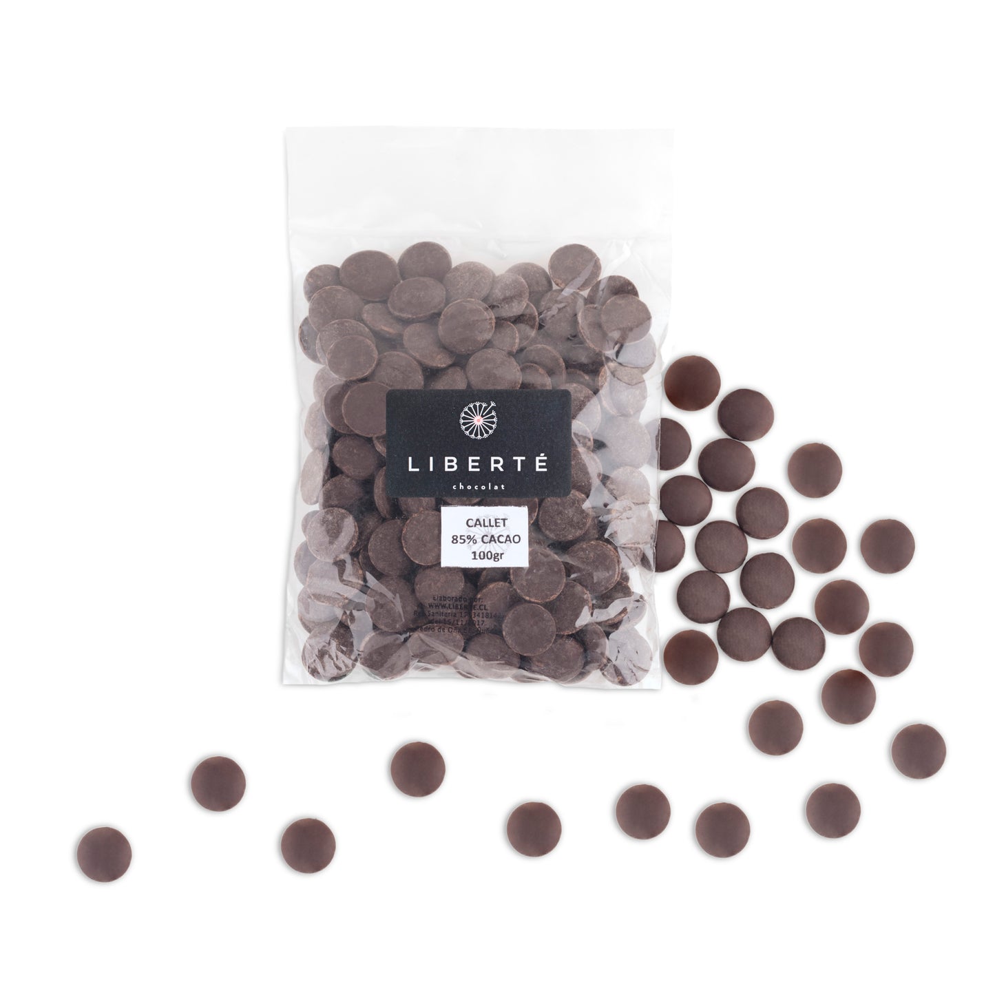Chocolate Granel Amargo 85% Cacao 100 Gr