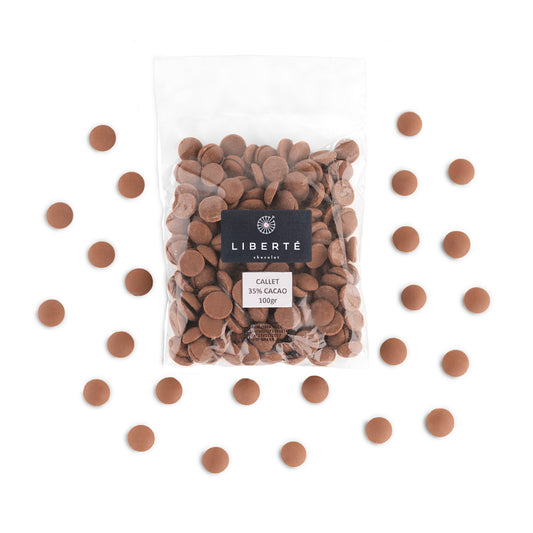 Chocolate Granel Leche 35% Cacao 100 Gr