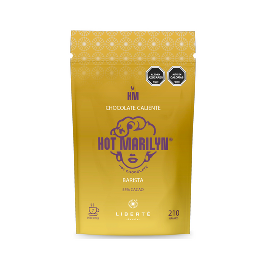 Doypack de chocolate caliente Barista Hot Marilyn 210 g