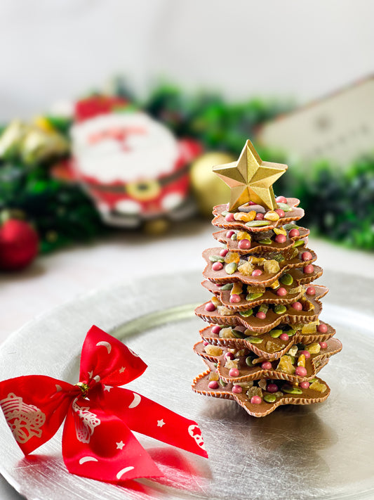 Árbol Navideño de Chocolate Leche