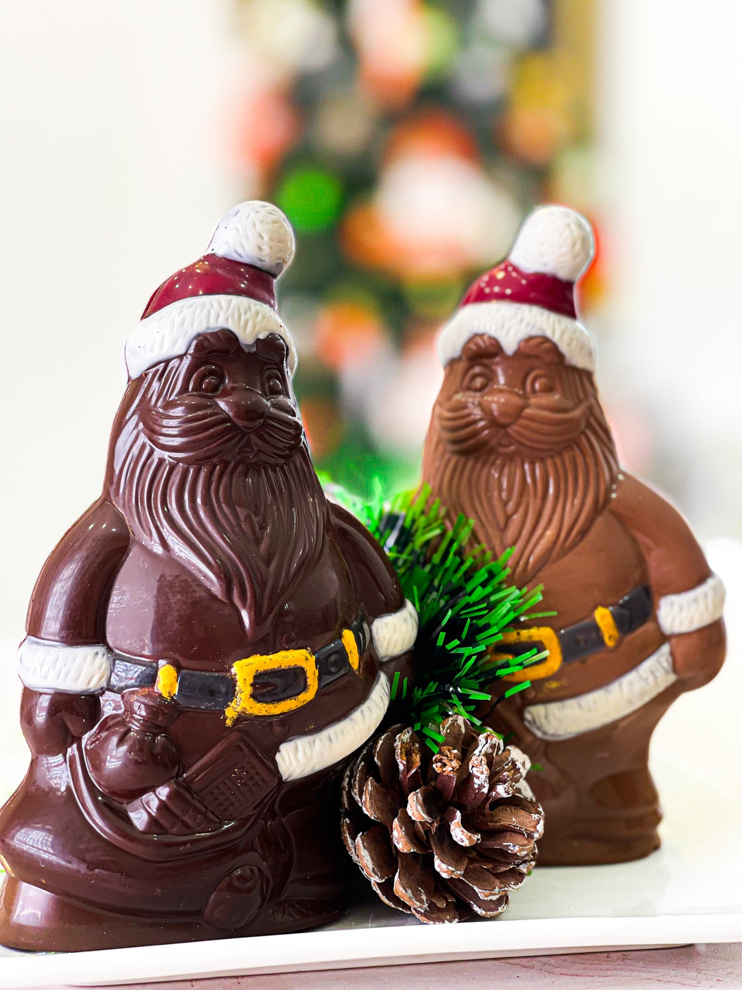 Viejito Pascuero de Chocolate Semiamargo (Apto Vegano)