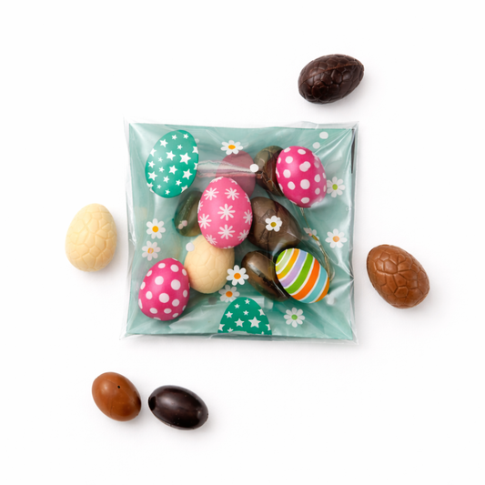 Huevitos de Pascua Mix 5 Unidades | Chocolate Belga