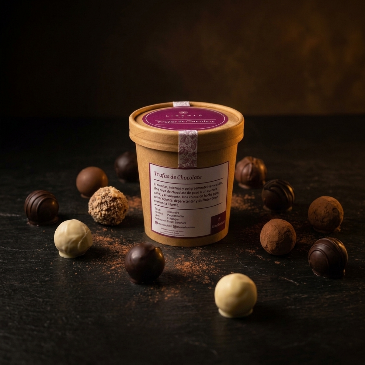Trufas de Chocolate - 15 unidades