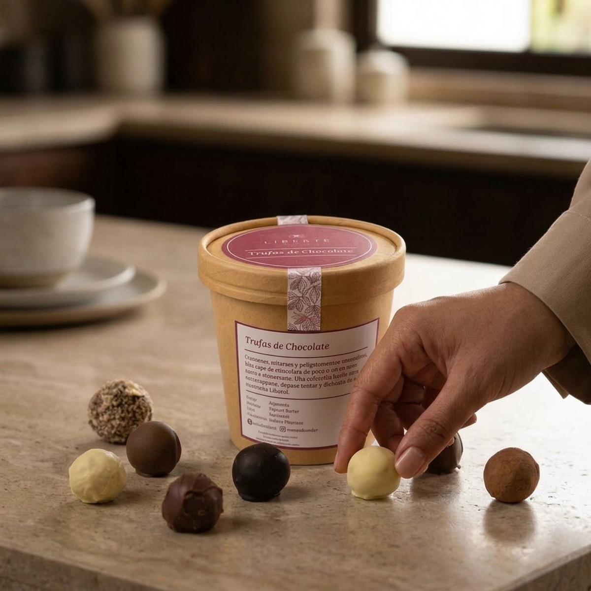 Trufas de Chocolate - 15 unidades