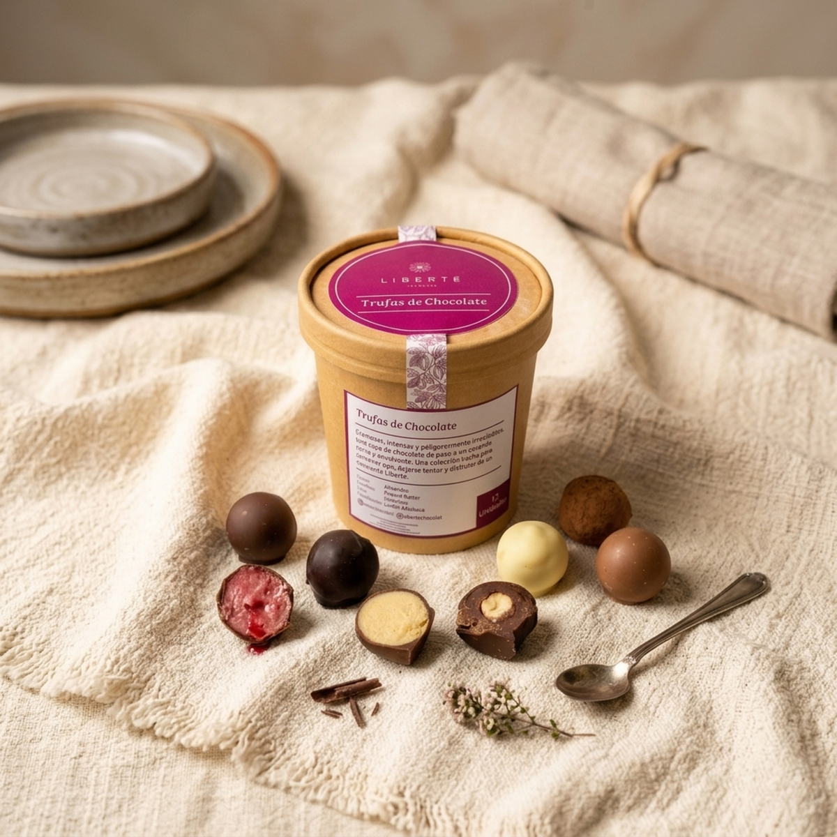 Trufas de Chocolate - 15 unidades