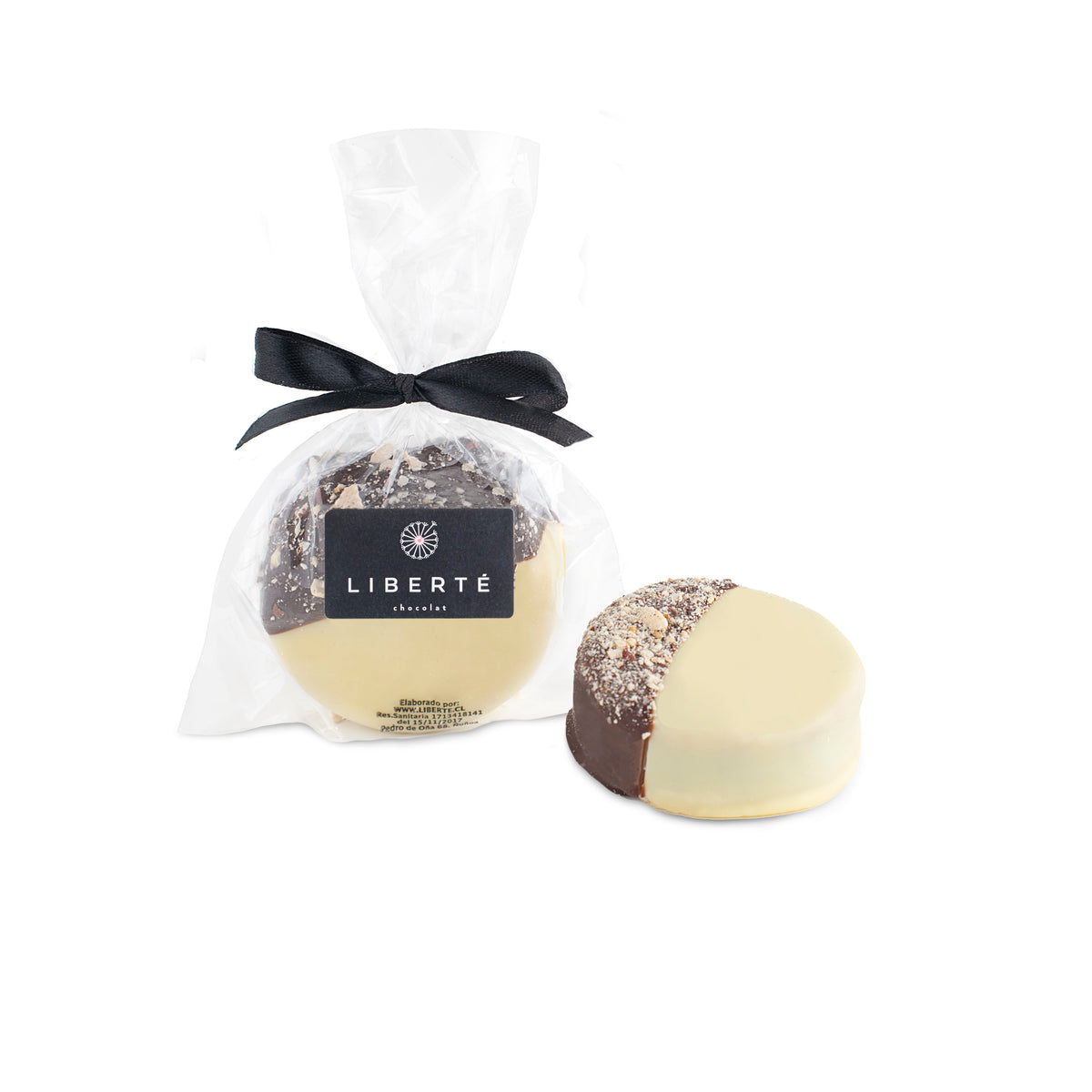 Alfajor De Dulce de Leche En Chocolate Blanco
